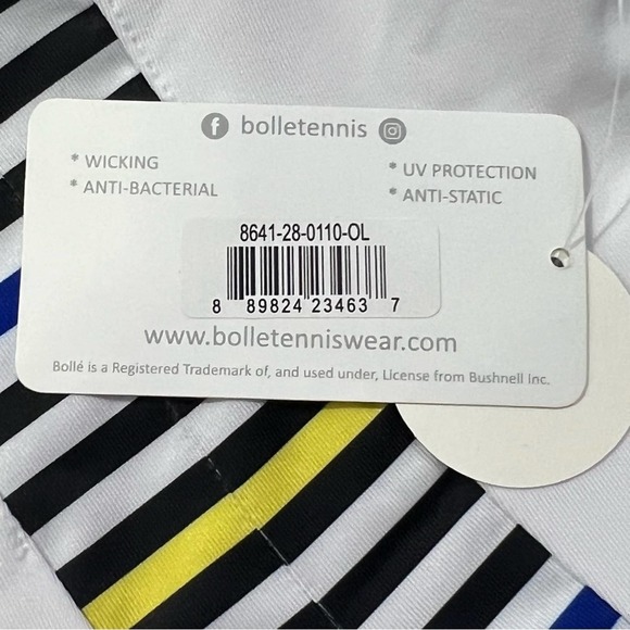 Bolle Athletic Skirt Shorts Women’s Large White High Performance Tennis Golf New - Picture 12 of 14